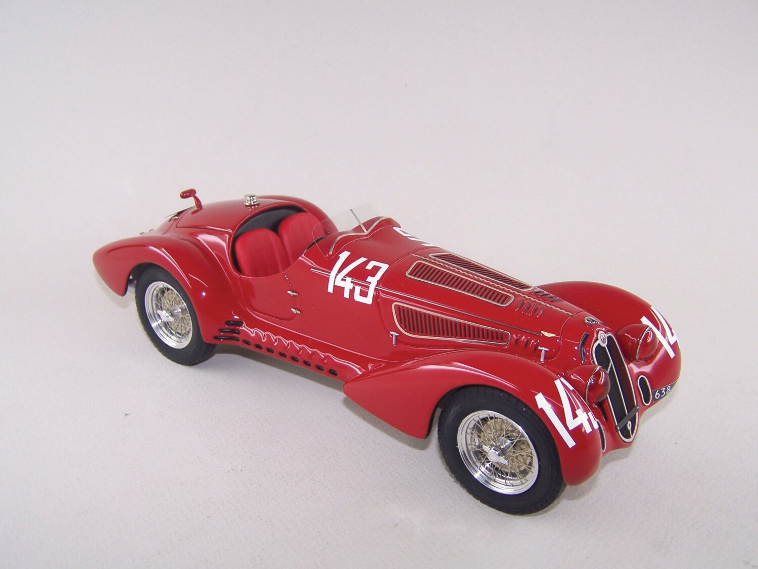 ABCM1803MM ALFA ROMEO 2900B  MILLE MIGLIA 1938 # 143