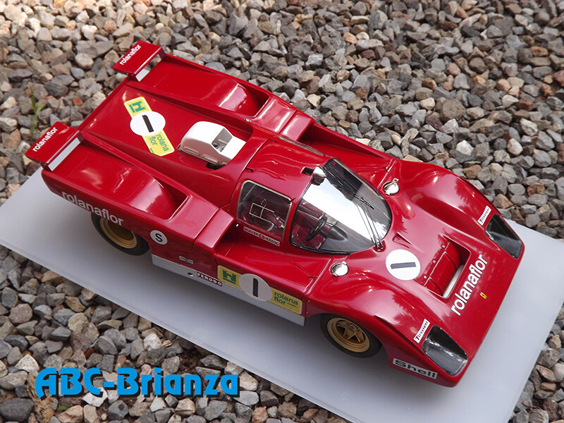 ABC 1/12 - ABCM1210H FERRARI 512M 1971 BRANDS HATCH #1