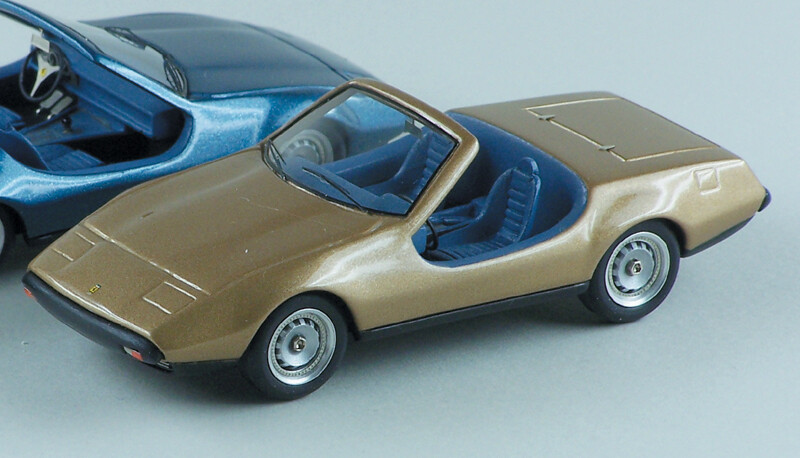ABC 116O  FERRARI 365 GT4 FELBER MICHELOTTI BEACH CAR - GOLD