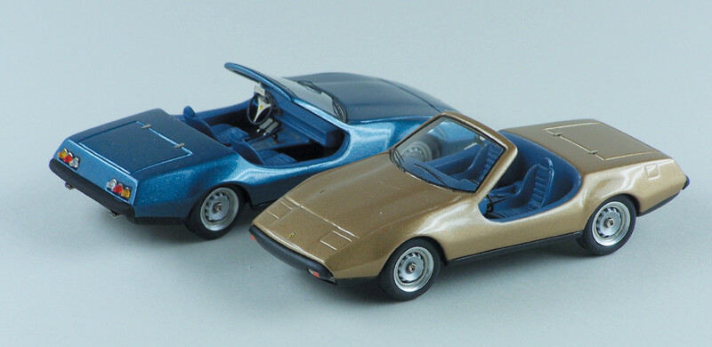 ABC116B FERRARI 365 GT/4 FELBER MICHELOTTI BEACH CAR 1977- BLUE