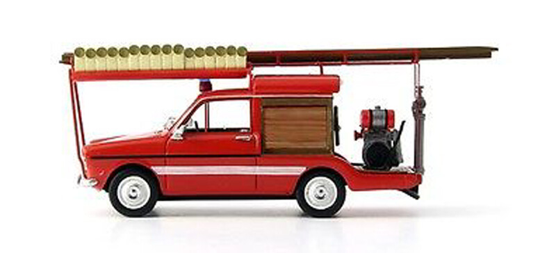ACULT12001 DAF 33 BRADWEER KOMBI FEUERWEHR -FIRE CAR