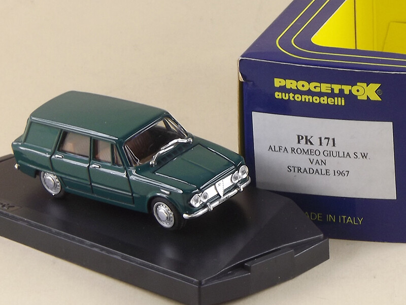 PROGETTO K PK0171 ALFA ROMEO GIULIA S.W VAN STRADALE 1967