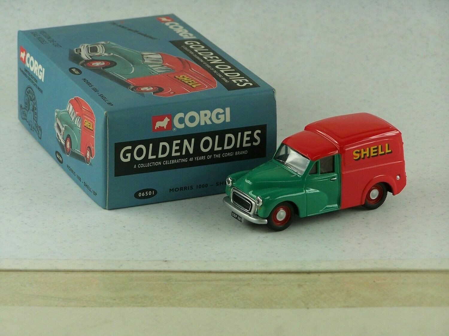 CORGI 06501 MORRIS 1000-SHELL-BP