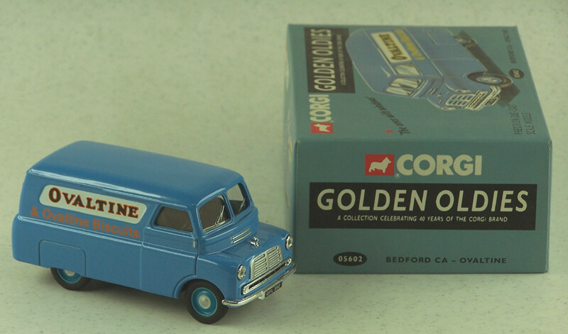 CORGI 05602 BEDFORD CA-OVALTINE & OVALTINE BISCUITS
