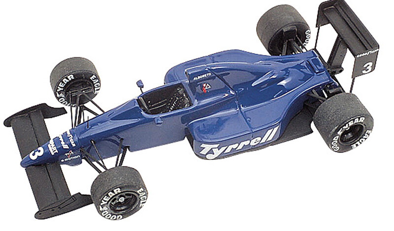 TAMEO TMK095 TYRREL COSWORTH 018 F.1 G.P. MONACO 1989 #4 ALBORETO-#3 PALMER