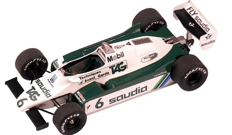 TAMEO TMK302 WILLIAMS FORD FW08 G.P. SVIZZERA 1982