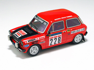 ARENA AREM478 - AUTOBIANCHI A 112  TROFEO TOGNANA-CHICK CIOCCO 1978