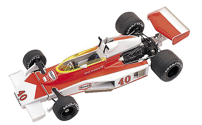 TAMEO TMK230 MCLAREN FORD M23 BRITISH G.P. VILLENEUVE