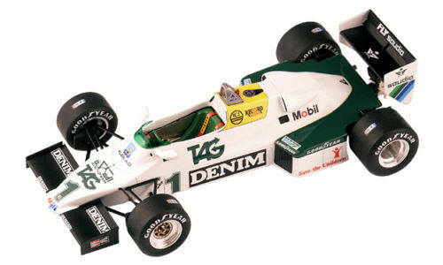 TAMEO TMK297 WILLIAMS FORD FW08C F1- 19 JULY 1983 DONINGTON AYRTON SENNA-PRIVAT