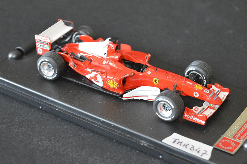 TAMEO TMK347 FERRARI F2004 JAPONESE GP. 2004 # 1 WINNER MICHAEL SCHUMACHER MONTATA