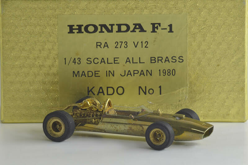 KADO KADO01 - HONDA F1 RA 273 V12 (ALL BRASS)