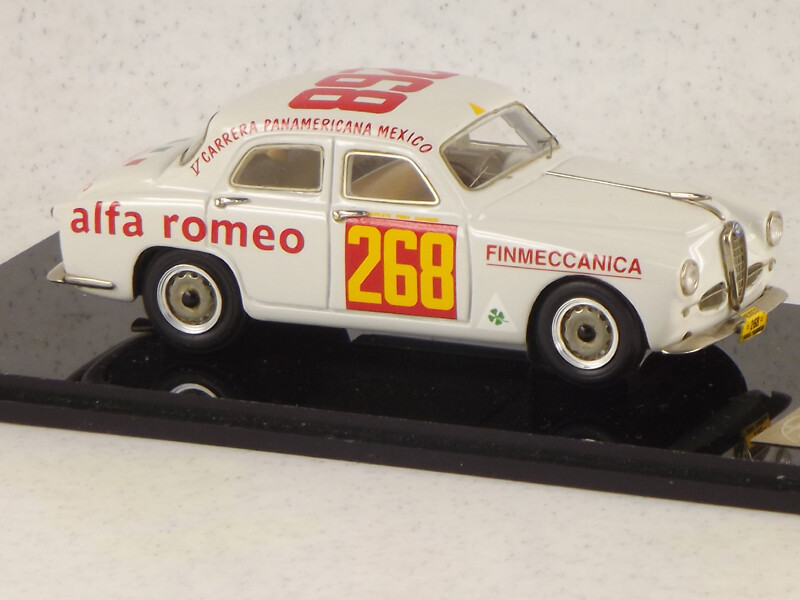 ABC 081B ALFA ROMEO 1900 TI 1954 CARR.PAN. BONINI-ZANABONI N.268 BIANCO