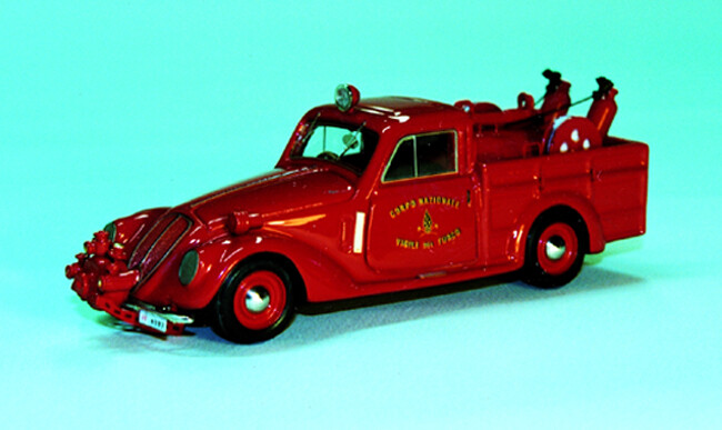 ABC084 FIAT 6C 1500 PICK UP  VIGILI DEL FUOCO 1936 MUSEO DI MANTOVA