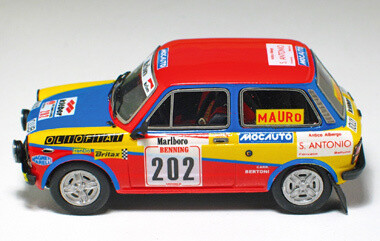 ARENA AREM479 - AUTOBIANCHI A 112 TROFEO FUSARO-TREVISAN SAN MARTINO CASTROZZA 1977