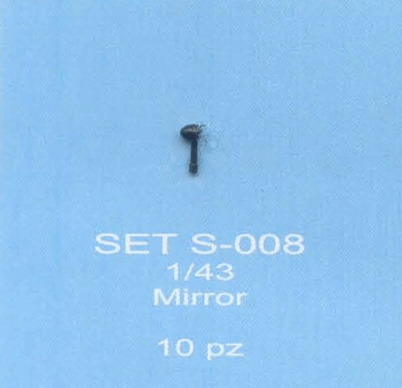 ABC ACCESSORI-SPARE PARTS SETS008 SPECCHIETTO RETROVISORE PICCOLO- SMALL MIRROR