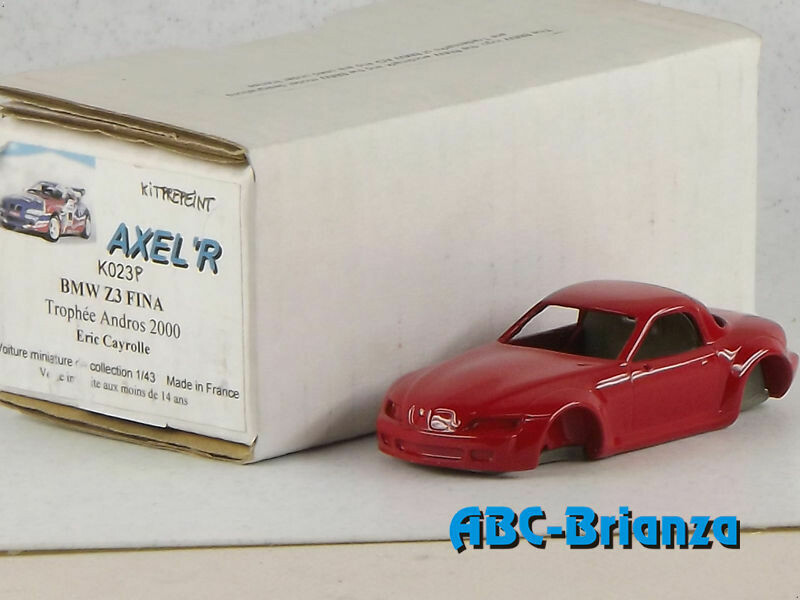 AXEL'R AXK023P  BMW Z3 N.10B TROPHEE ANDROS 2000 CAYROLLE KIT PREPAINT