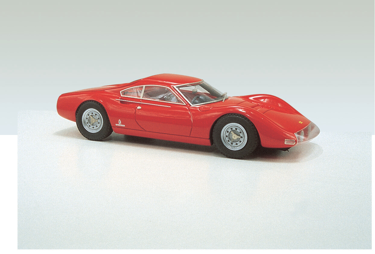 ABC 130 FERRARI 206 DINO PROTOTIPO 1965 CH NÂ°0840  ( RED )