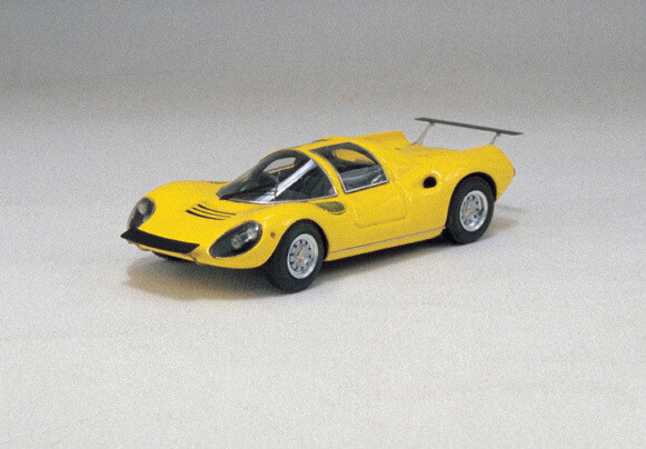 ABC131A FERRARI 206 DINO PROTOTIPO 1968 AUTO EXPO - ALETTONE NERO