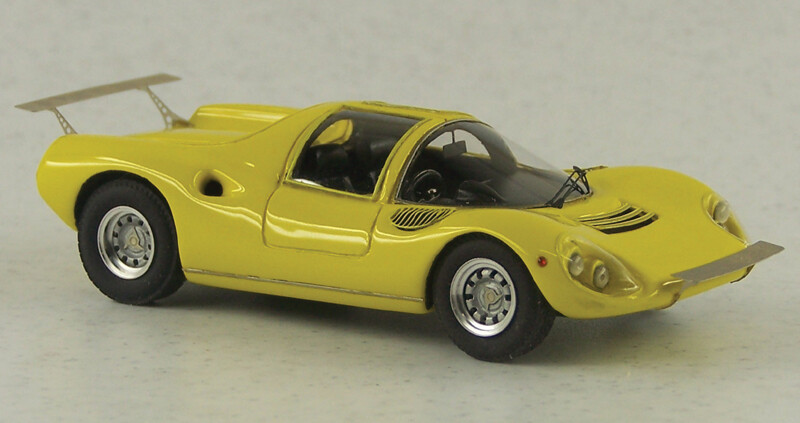 ABC 131F  FERRARI 206 DINO PROTOTIPO 1967 FRANKFURT - ALETTONE ARGENTO