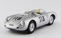 BEST9701 PORSCHE 550 RS - Targa Florio 1959 - Mahle / Strähle / Linge #118 - R.R. 2nd