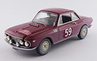 BEST9739 LANCIA FULVIA COUPE' 1200 HF - Rally di Monte-Carlo 1966 - Cella / Lombardini - R.R. 5th an
