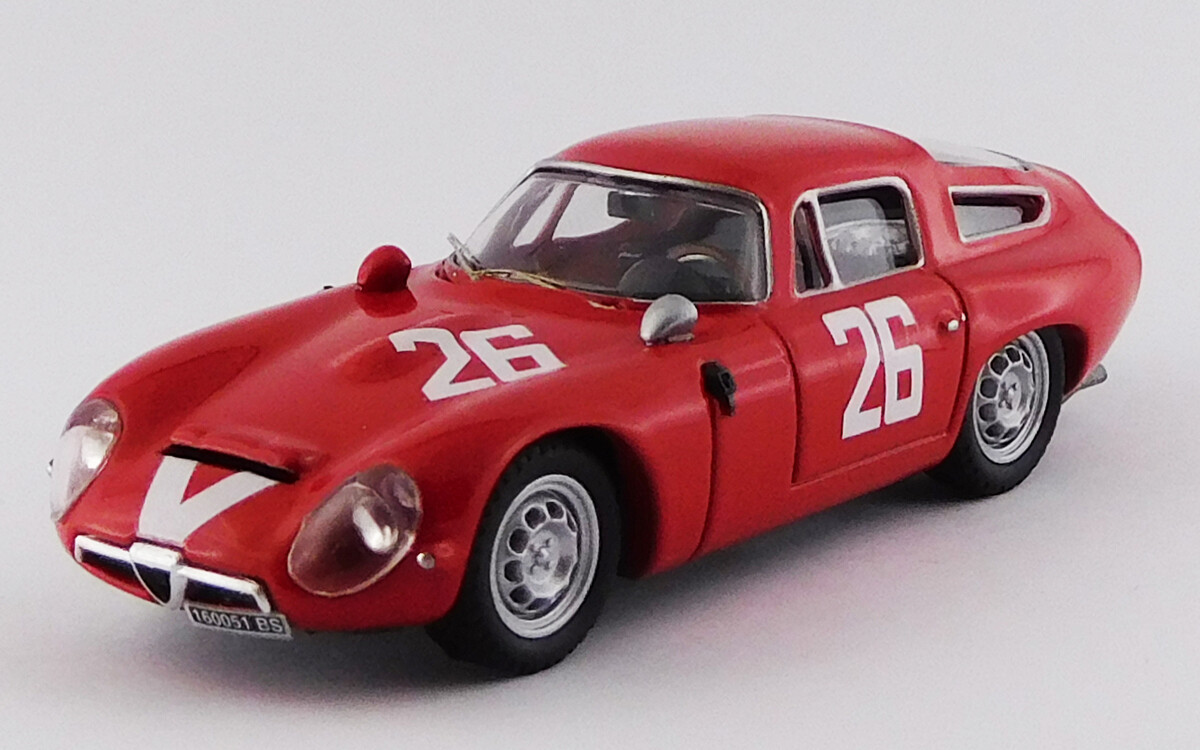 BEST9780 ALFA ROMEO TZ1 - 1000 Km Monza 1965 Pianta-Sala #26