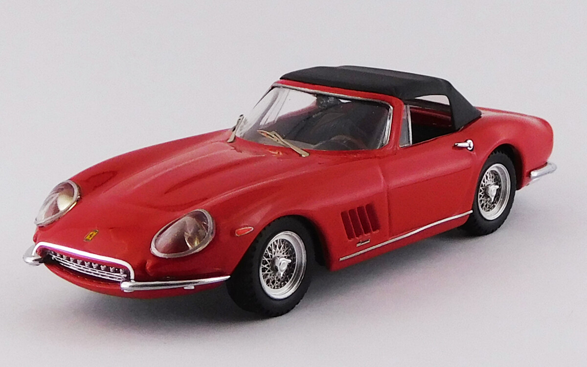 BEST9781 FERRARI 275 GTB/4 NART SPYDER - con capotta 1967 red