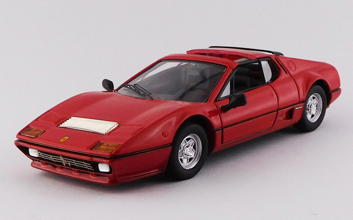 BEST9782 FERRARI 512 BB TARGA - 1981 - Converted by Autokraft red NEW