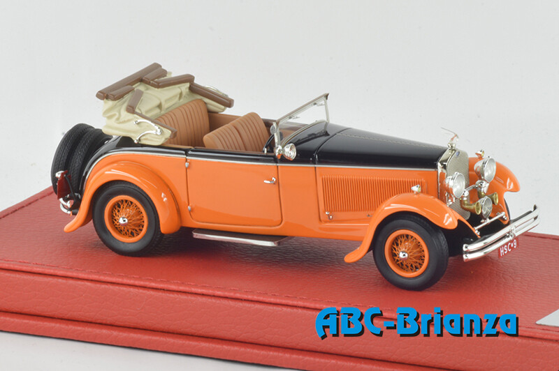 EVRAT212o - Delage D8 S cabriolet Figoni 1930 Maharaja de Holkar ouverte
