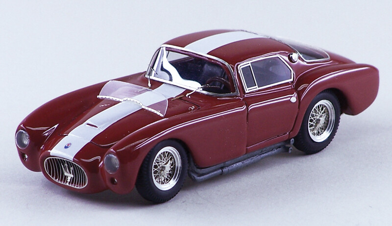 ABC 200 MASERATI A6GCS COUPE' PININFARINA 1953 CH.N.2059 - RED WITH WHITE STRIPE