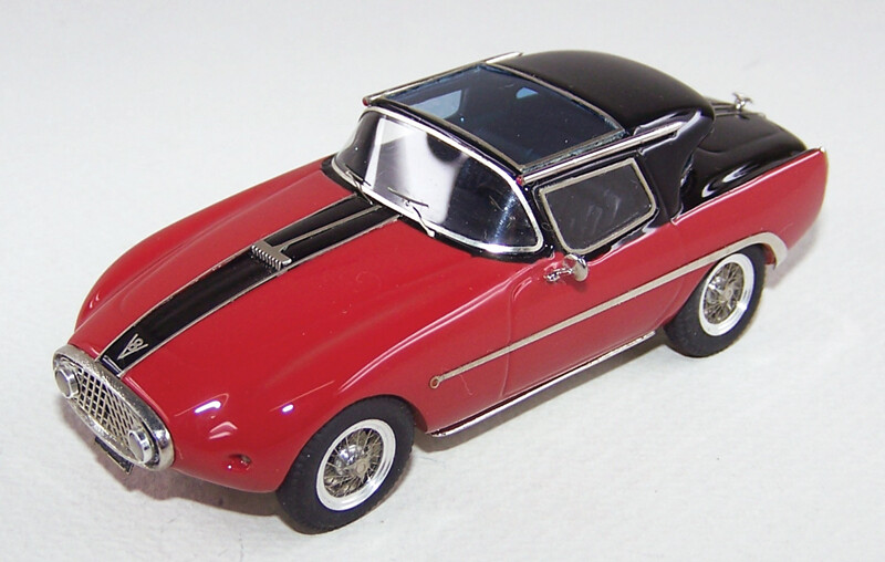 ABC 221 FIAT 8V DEMON ROUGE  1952