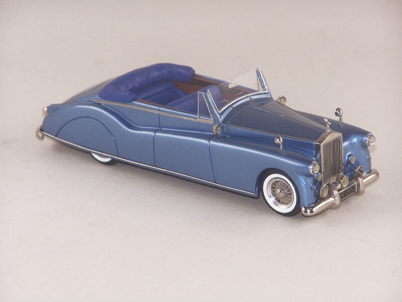 ABC 218 ROLLS ROYCE PHANTOM IV SHAH DI PERSIA 4AF6 1951(BLUE RESTORED VERSION)