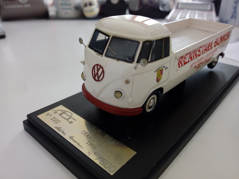 ABC 222 VW BULLI 1956 TRANSPORTER PORSCHE 550