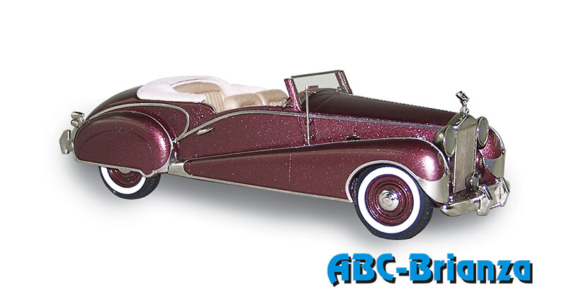 ABC232V ROLLS ROYCE SILVER WRAITH INSKIP 1947 dark violet