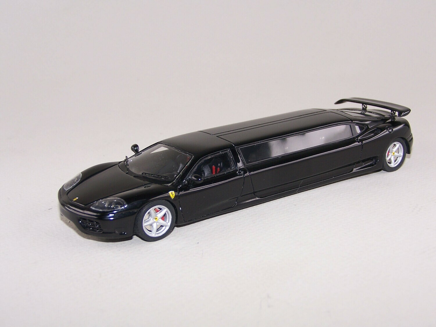 ABC233N FERRARI 360 LIMOUSINE MANCHESTER 2008 black