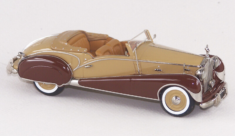 ABC 232M ROLLS ROYCE INSKIP 1947 SILVER WRAITH (BROWN/BEIGE)