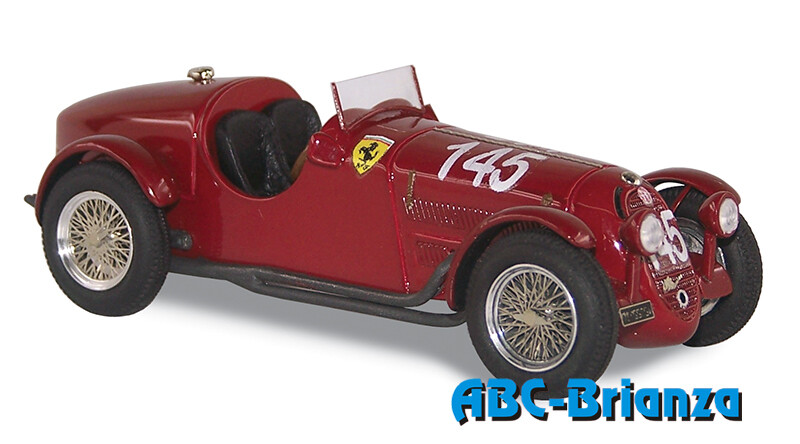 ABC 259 ALFA ROMEO BOTTICELLA MILLE MIGLIA 1938  #115 DUSIO-BONINSEGNI 3 CLASS.