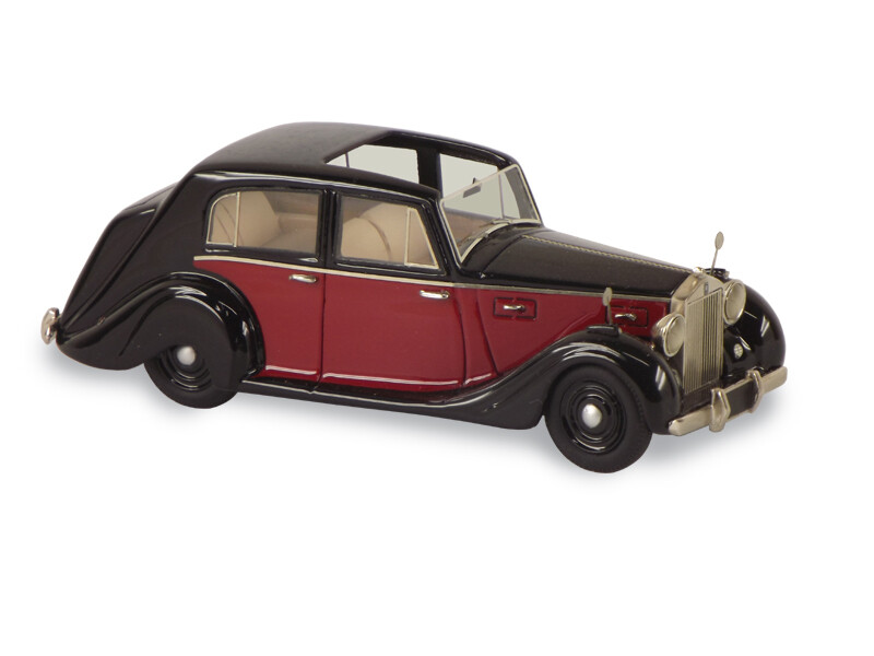 ABC 262R ROLLS ROYCE SILVER WRAITH SEDANCA DE VILLE 1950 (RED/BLACK)