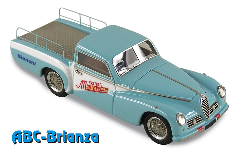 ABC258 ALFA ROMEO 6C 2500 FRECCIA D'ORO ASSISTENZA BIANCHI 1956