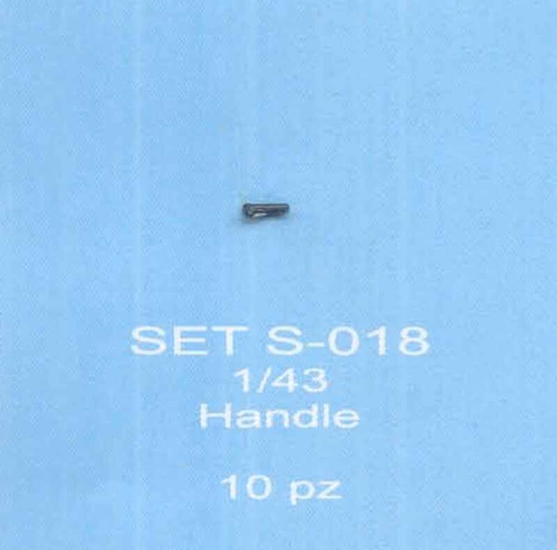 ABC ACCESSORI-SPARE PARTS SETS018 MANIGLIA /HANDLE (10 PZ)