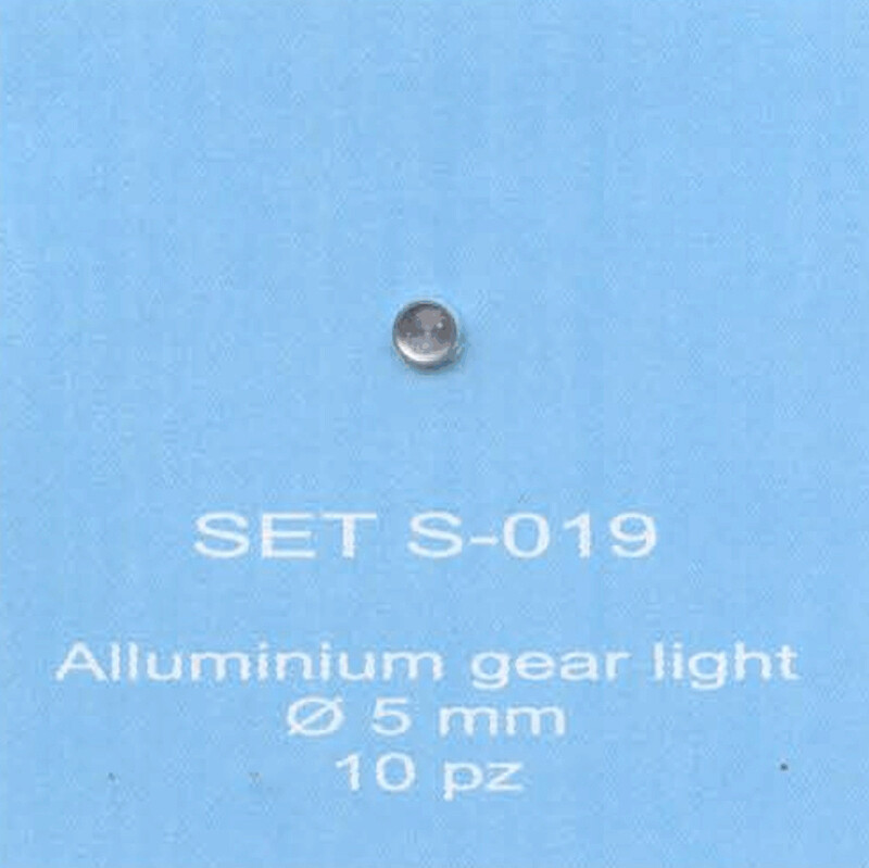 ABC ACCESSORI-SPARE PARTS SETS019 PARABOLA FARO ALLUMINIO PIATTO -ALLUMINIUM GEA