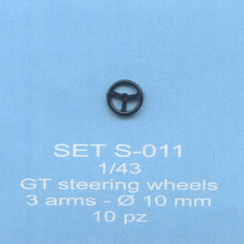 ABC ACCESSORI-SPARE PARTS SETS011 VOLANTE A 3 RAZZE GT SPORT /  GT STEERING WHEE