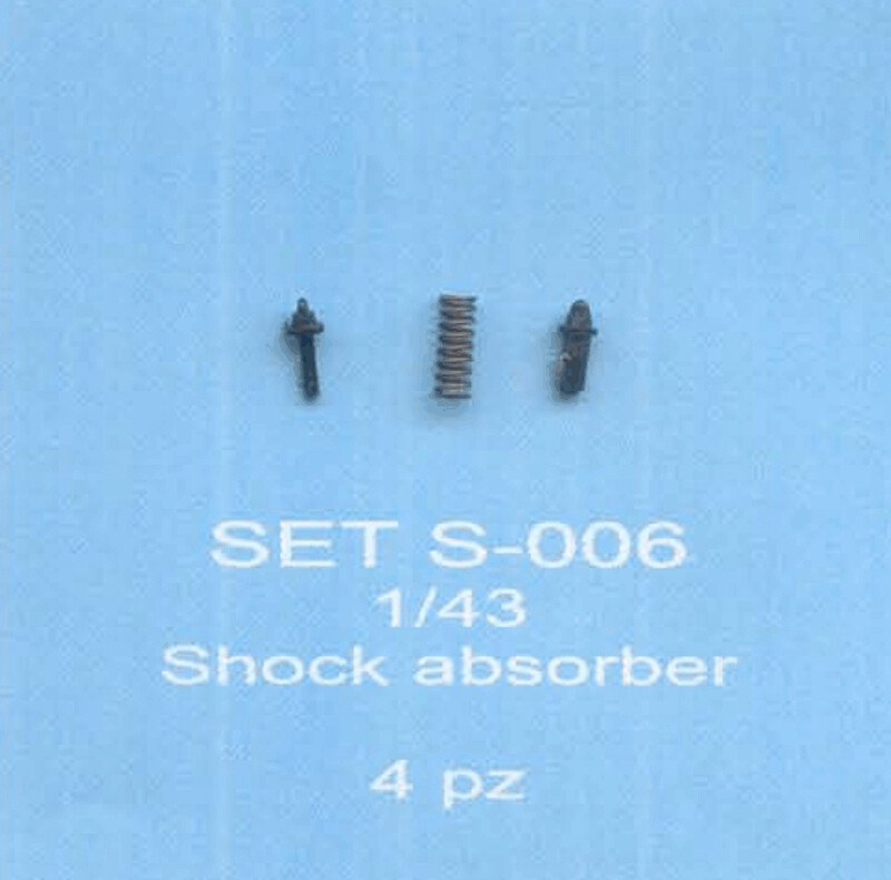 ABC ACCESSORI-SPARE PARTS SETS006 AMMORTIZZATORI  /SHOCK ABSORBER WITH COIL SPRI
