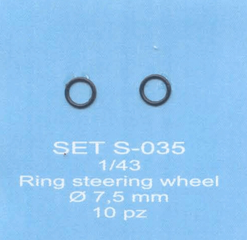 ABC ACCESSORI-SPARE PARTS SETS036 GHIERA VOLANTE (TYPE 6) / RING STEERING WHEEL