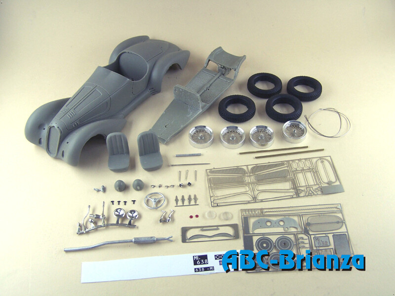 ABC KIT ABCK1803MM ALFA ROMEO 2900B  MILLE MIGLIA 1938 # 143 - STRADALE