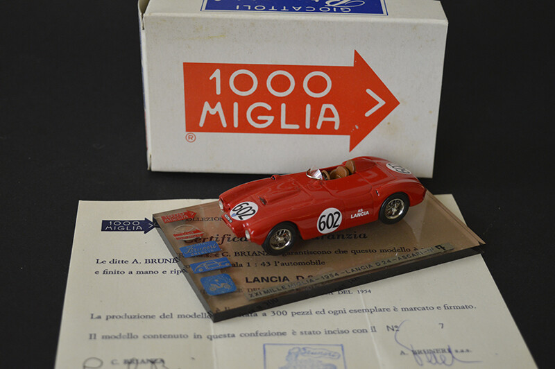 ABCxBRUNERI 1954 LANCIA D24 MILLE MIGLIA 1954 ASCARI # 602