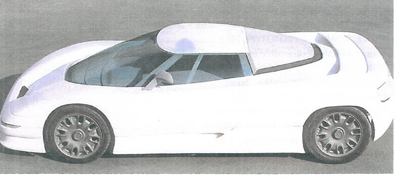 ALEZAN ALEMAC082 BUGATTI EB 110 BERTONE CONCEPT N.2.-1990