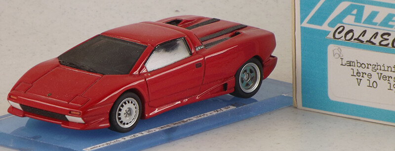 ALEZAN  ALEMAC058 LAMBORGHINI P140 V 10 1Â°VERSIONE 1995 - RED