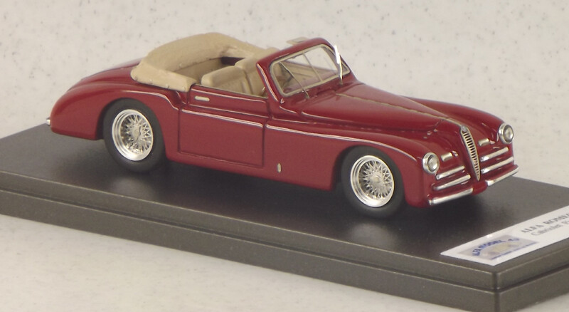 ALFA MODEL 43 AM43324 ALFA ROMEO 6c 2500 S CABRIOLET PININFARINA 1949