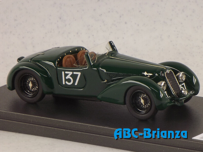 ALFA MODEL 43 AM43331 Alfa  Romeo  6c 2300 Spyder Touring  M Miglia1938  #137